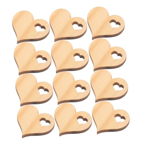 HEALSOPTHY 100 Stück Holzherzen Anhänger Unbehandelte Holzscheiben zum Hängen Herzförmige Holzdekoration für DIY Basteln Valentinstag Weihnachtsdeko Party Tischdeko HEALSOPTHY 100 Stück Holzherzen Anhänger Unbehandelte Holzscheiben zum Hängen Herzförmige Holzdekoration für DIY Basteln Valentinstag Weihnachtsdeko Party Tischdeko von HEALSOPTHY