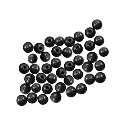 HEALSOPTHY 100 Stück Holzperlen für Diy Schmuck Runde Holzkugeln für Armbänder Bastelprojekte und Dekorationen Natürliche Holzperlen für Bastelideen und von HEALSOPTHY