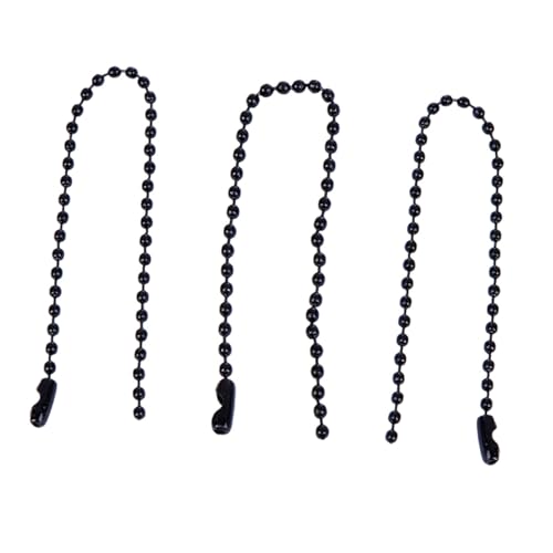 HEALSOPTHY 100 Stück Kugelkette Metallkette mit Verbindern Lackierte Runde Ballketten für Anhänger Schlüsselanhänger Hundemarken Vielseitige DIY Dekoration und Aufhängen HEALSOPTHY 100 Stück Kugelkette Metallkette mit Verbindern Lackierte Runde Ballketten für Anhänger Schlüsselanhänger Hundemarken Vielseitige DIY Dekoration und Aufhängen von HEALSOPTHY
