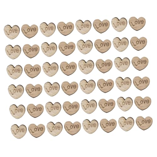 HEALSOPTHY 100stücke Holzherz Konfetti Dekorationen Für Hochzeiten Romantische Tischstreuung Herzförmige Holzelemente Für Valentinstag Bastelprojekte Und Hochzeitsdeko HEALSOPTHY 100stücke Holzherz Konfetti Dekorationen Für Hochzeiten Romantische Tischstreuung Herzförmige Holzelemente Für Valentinstag Bastelprojekte Und Hochzeitsdeko von HEALSOPTHY