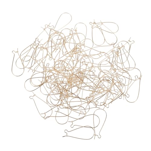 HEALSOPTHY 100 Stück Ohrringhaken DIY Ohrring Zubehör für Schmuckherstellung Leicht und Ergonomisch Gestaltet für Verschiedene Anlässe für Basteln HEALSOPTHY 100 Stück Ohrringhaken DIY Ohrring Zubehör für Schmuckherstellung Leicht und Ergonomisch Gestaltet für Verschiedene Anlässe für Basteln von HEALSOPTHY