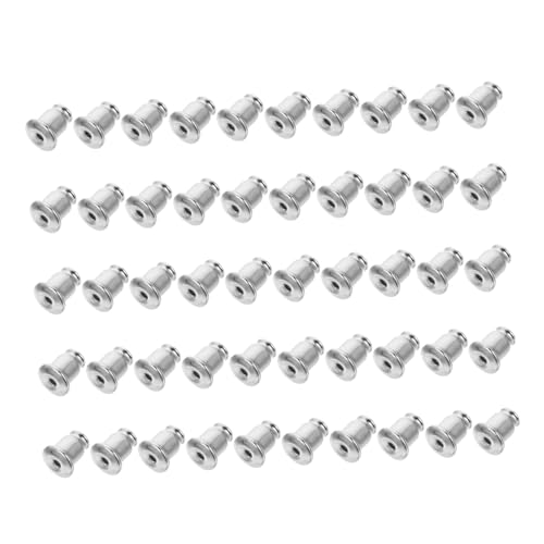 HEALSOPTHY 100 Stück Ohrstecker Verschlüsse aus Kupfer Sichere Leichte Ohrring Stopper für DIY Schmuckherstellung Geeignet für Ohrstecker Basteln Langlebige Rohlinge Zubehör HEALSOPTHY 100 Stück Ohrstecker Verschlüsse aus Kupfer Sichere Leichte Ohrring Stopper für DIY Schmuckherstellung Geeignet für Ohrstecker Basteln Langlebige Rohlinge Zubehör von HEALSOPTHY
