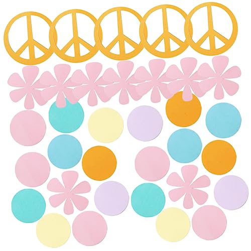 HEALSOPTHY 100 Stück Papierstreu für Hochzeit Babyparty Feiern Konfetti Streudeko für Tischdekoration Partyzubehör Fröhliche für Besondere Anlässe von HEALSOPTHY