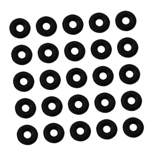 HEALSOPTHY 100 Stück Schwarze Stopperringe aus Rutschfestem Gummi für Schmuckherstellung Langlebige Armband stopperperlen Praktische DIY Schmuckzubehör für Sicheres Fixieren von Armbändern HEALSOPTHY 100 Stück Schwarze Stopperringe aus Rutschfestem Gummi für Schmuckherstellung Langlebige Armband stopperperlen Praktische DIY Schmuckzubehör für Sicheres Fixieren von Armbändern von HEALSOPTHY