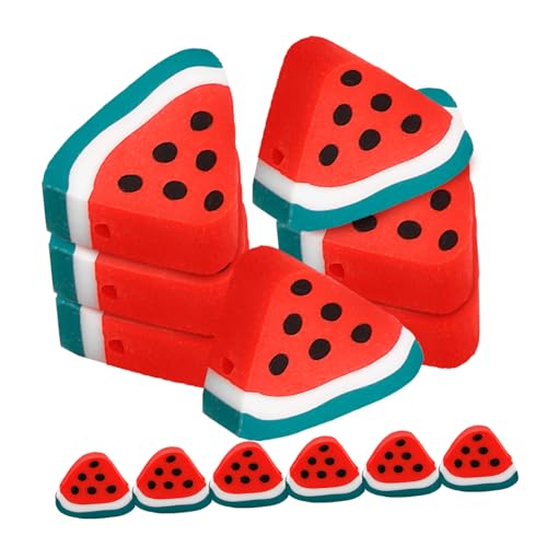 HEALSOPTHY 100 Stück Teiliges DIY Polymer Clay Perlen Wassermelone Leichte Spacer Beads für Schmuckherstellung Handliche Bastelperlen für Armband Halskette Ohrring DIY Zubehör von HEALSOPTHY