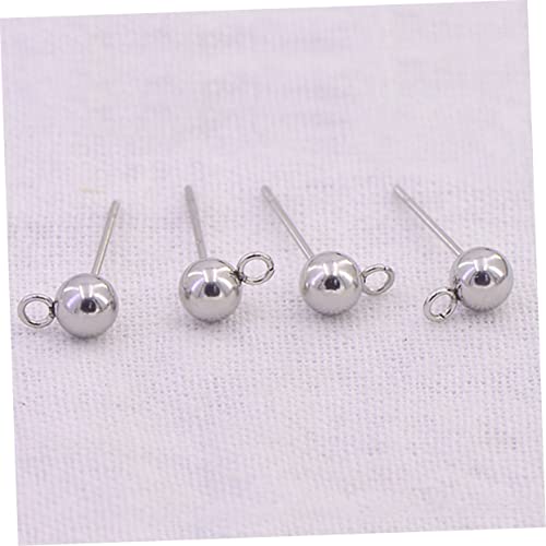 HEALSOPTHY 100 Stück Teiliges Edelstahl Ohrstecker Rund DIY Ohrschmuck Zubehör Ohrstopper für Damen Schmuckherstellung Silber DIY Ohrstecker Zubehör HEALSOPTHY 100 Stück Teiliges Edelstahl Ohrstecker Rund DIY Ohrschmuck Zubehör Ohrstopper für Damen Schmuckherstellung Silber DIY Ohrstecker Zubehör von HEALSOPTHY