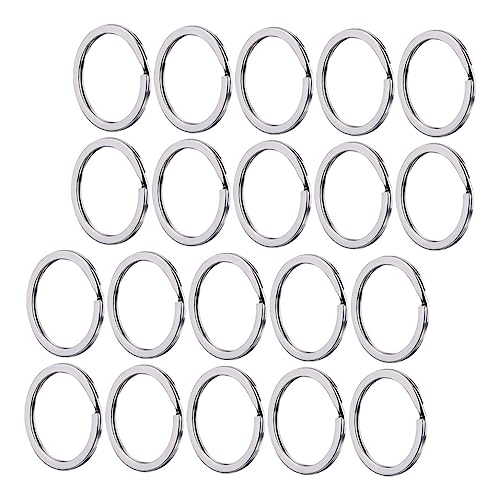 HEALSOPTHY 100 Stück Teiliges Metall Schlüsselringe Runde Split Ringe Vielseitig Einsetzbar für Schlüsselanhänger DIY Schmuck und Taschenanhänger Robust und Langlebig HEALSOPTHY 100 Stück Teiliges Metall Schlüsselringe Runde Split Ringe Vielseitig Einsetzbar für Schlüsselanhänger DIY Schmuck und Taschenanhänger Robust und Langlebig von HEALSOPTHY