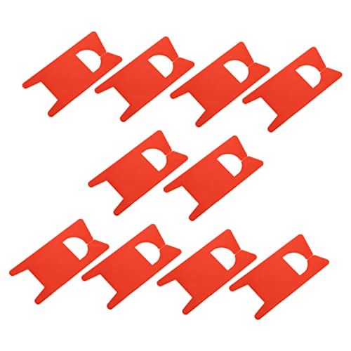 HEALSOPTHY 100 Stück Winding Plate Board Garnrollenhalter für Stickerei und DIY Nähprojekte Zubehör zur Organisation von Nähgarn Platzsparend und Benutzerfreundlich von HEALSOPTHY