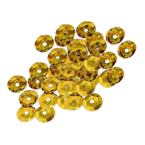 HEALSOPTHY 1000 Stück Runde Pailletten Gold Glitzernde Lose Stoffschmucksteine für DIY Basteln Nähen Kleidung Verzierung Handarbeit Zubehör für Hochzeit Schmuck Taschen Schuhe HEALSOPTHY 1000 Stück Runde Pailletten Gold Glitzernde Lose Stoffschmucksteine für DIY Basteln Nähen Kleidung Verzierung Handarbeit Zubehör für Hochzeit Schmuck Taschen Schuhe von HEALSOPTHY