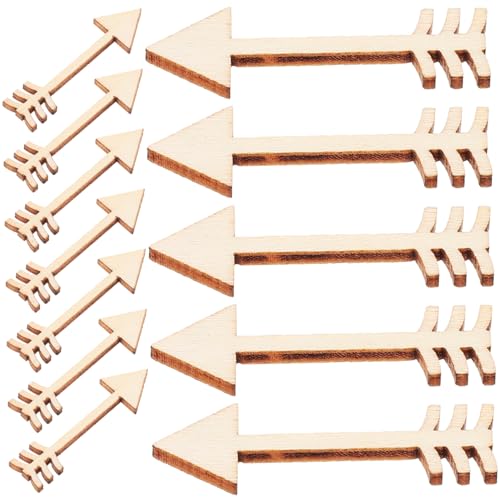 HEALSOPTHY 100Stücke Holzpfeil Anhänger Unvollendete Holzscheiben für DIY Handwerk Holzpfeile zur Kreativen Gestaltung für Malerei und Bastelprojekte Bastelmaterialien HEALSOPTHY 100Stücke Holzpfeil Anhänger Unvollendete Holzscheiben für DIY Handwerk Holzpfeile zur Kreativen Gestaltung für Malerei und Bastelprojekte Bastelmaterialien von HEALSOPTHY