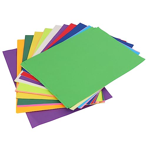 HEALSOPTHY 100Stücke Origami Papier Doppelseitiges Farbiges Faltpapier für Farben für DIY Bastelprojekte und Kreative Aktivitäten von HEALSOPTHY