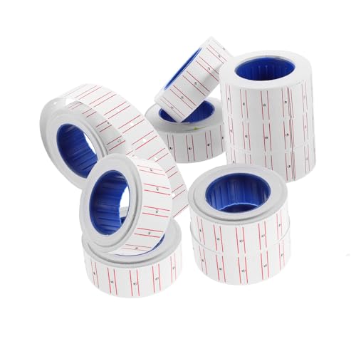 HEALSOPTHY 10Rollen Preisetiketten für Preisschildmaschinen Etiketten pro Rolle Langlebiges Papier für Supermärkte Geschäfte Märkte Leicht zu Bedienen Lesbarkeit HEALSOPTHY 10Rollen Preisetiketten für Preisschildmaschinen Etiketten pro Rolle Langlebiges Papier für Supermärkte Geschäfte Märkte Leicht zu Bedienen Lesbarkeit von HEALSOPTHY