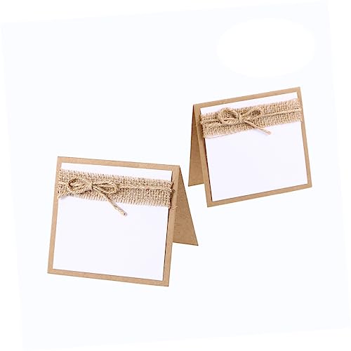 HEALSOPTHY 10Stücke Rustikale Tischkarten für Hochzeiten und Feiern Dekoriert mit Juteseil Platzkarten für Tischdekoration und Besondere Anlässe HEALSOPTHY 10Stücke Rustikale Tischkarten für Hochzeiten und Feiern Dekoriert mit Juteseil Platzkarten für Tischdekoration und Besondere Anlässe von HEALSOPTHY