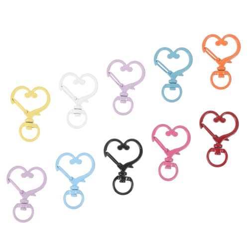 HEALSOPTHY 10Stücke Schlüsselschnallen Drehbare Metallringe für DIY Handtaschenzubehör Robuste Karabinerverschlüsse Vielseitige Schlüsselanhänger für Taschen Rucksäcke und Mehr HEALSOPTHY 10Stücke Schlüsselschnallen Drehbare Metallringe für DIY Handtaschenzubehör Robuste Karabinerverschlüsse Vielseitige Schlüsselanhänger für Taschen Rucksäcke und Mehr von HEALSOPTHY