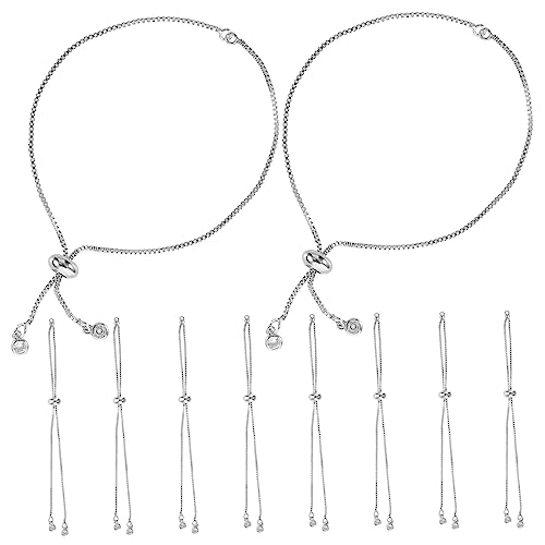 HEALSOPTHY 10Stücke Teiliges DIY Manschettenarmband Verstellbare Metallarmbänder für Frauen Geometrisches Design Schmuckzubehör für Persönliche Styles und Projekte von HEALSOPTHY
