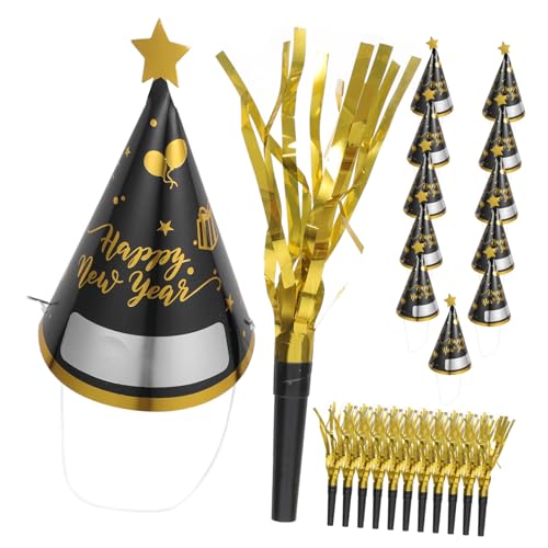 HEALSOPTHY 12 Sätze Partyhut Für Das Neue Jahr Kegelhüte Des Neuen Jahres Neujahr Frohes Neues Jahr Hüte Partyhüte Aus Papier Silvester Partygeschenke Papierhüte Des Neuen Jahres Karton HEALSOPTHY 12 Sätze Partyhut Für Das Neue Jahr Kegelhüte Des Neuen Jahres Neujahr Frohes Neues Jahr Hüte Partyhüte Aus Papier Silvester Partygeschenke Papierhüte Des Neuen Jahres Karton von HEALSOPTHY