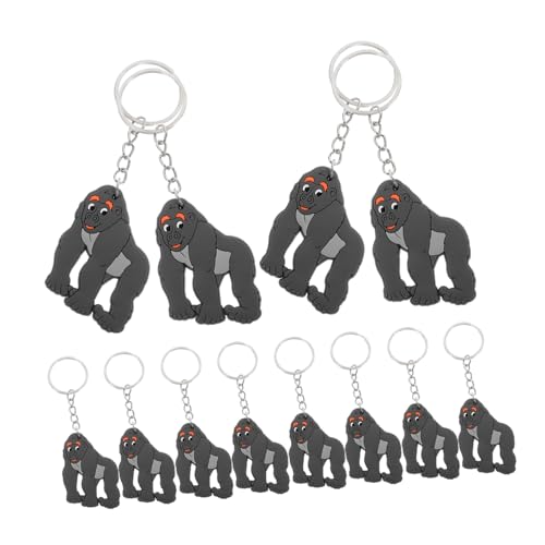 HEALSOPTHY 12 Stück Gorilla Schlüsselanhänger Anhänger Niedlich Robust Cartoon Tier Stilvolle Deko für Geburtstagsfeiern Kinderpartys Karneval und Geschenkideen HEALSOPTHY 12 Stück Gorilla Schlüsselanhänger Anhänger Niedlich Robust Cartoon Tier Stilvolle Deko für Geburtstagsfeiern Kinderpartys Karneval und Geschenkideen von HEALSOPTHY