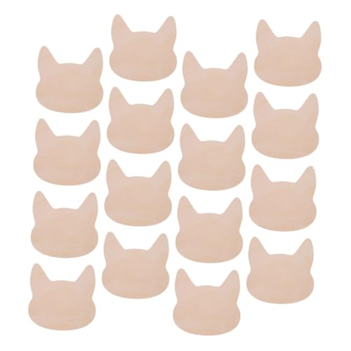 HEALSOPTHY 12 Stück Katzenkopf Aus Holz Tiermotive, Halloween-dekoration Zum Selbermachen Dinosaurier-ausschnitte Bauernhofausschnitte Unfertiges Holztier Ohrringhalterkarten Beige Hölzern HEALSOPTHY 12 Stück Katzenkopf Aus Holz Tiermotive, Halloween-dekoration Zum Selbermachen Dinosaurier-ausschnitte Bauernhofausschnitte Unfertiges Holztier Ohrringhalterkarten Beige Hölzern von HEALSOPTHY