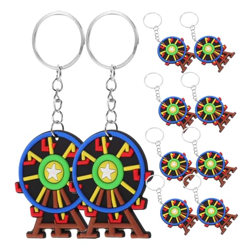 HEALSOPTHY 12 Stück Riesenrad-Schlüsselanhänger Geldbörse CARABIERNPERSCHAFT Clown-Schlüsselanhänger mitgebsel kindergeburtstage paket Zirkus Schlüsselanhänger Ästhetischer Schlüsselbund PVC HEALSOPTHY 12 Stück Riesenrad-Schlüsselanhänger Geldbörse CARABIERNPERSCHAFT Clown-Schlüsselanhänger mitgebsel kindergeburtstage paket Zirkus Schlüsselanhänger Ästhetischer Schlüsselbund PVC von HEALSOPTHY