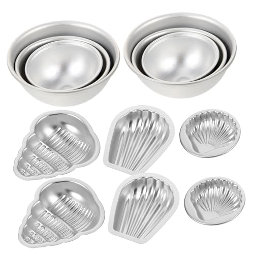 HEALSOPTHY 12 Stück Teiliges Aluminiumlegierung Badebombenform Salzballform für DIY Seifenherstellung Schnelles Entformen Langlebig für Anfänger und Profis Geeignet HEALSOPTHY 12 Stück Teiliges Aluminiumlegierung Badebombenform Salzballform für DIY Seifenherstellung Schnelles Entformen Langlebig für Anfänger und Profis Geeignet von HEALSOPTHY