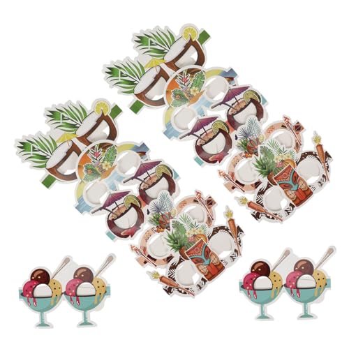 HEALSOPTHY 12 Stück Teiliges Hawaiianisches Partybrillen aus Papier Tropisches Sommer Design Leichte Langlebige Luau Party Foto Requisiten für Erwachsene und Jugendliche Witzige Strand und HEALSOPTHY 12 Stück Teiliges Hawaiianisches Partybrillen aus Papier Tropisches Sommer Design Leichte Langlebige Luau Party Foto Requisiten für Erwachsene und Jugendliche Witzige Strand und von HEALSOPTHY
