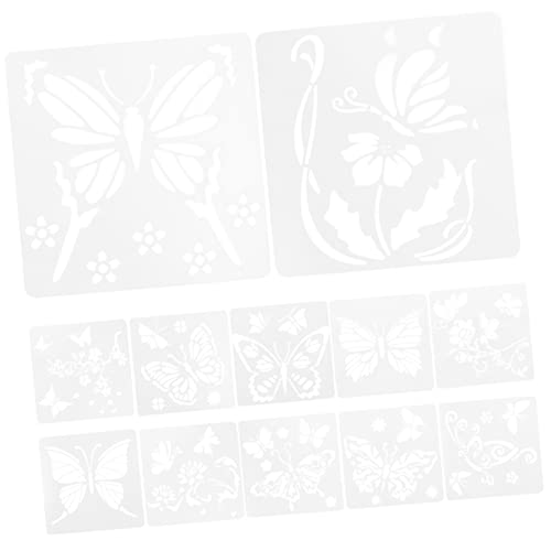 HEALSOPTHY 12Stücke Schmetterling Schablonen Wiederverwendbar DIY Malvorlagen für Wand und Möbeldekoration für Acrylfarbe Stofffarbe und Mehr HEALSOPTHY 12Stücke Schmetterling Schablonen Wiederverwendbar DIY Malvorlagen für Wand und Möbeldekoration für Acrylfarbe Stofffarbe und Mehr von HEALSOPTHY