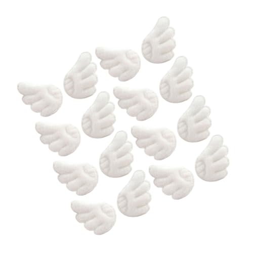 HEALSOPTHY 15 Paare DIY Engelsflügel Aufnäher Weiß Kleidung Applikationen Nähen Zubehör für Kostüm Basteln Haaraccessoires und DIY Projekte HEALSOPTHY 15 Paare DIY Engelsflügel Aufnäher Weiß Kleidung Applikationen Nähen Zubehör für Kostüm Basteln Haaraccessoires und DIY Projekte von HEALSOPTHY