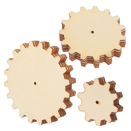 HEALSOPTHY 15 Stk. Teiliges Holzräder zum Basteln Naturbelassene Holzstücke Robustes Material DIY Lernspielzeug für Kreativität Feinmotorik und Logischem HEALSOPTHY 15 Stk. Teiliges Holzräder zum Basteln Naturbelassene Holzstücke Robustes Material DIY Lernspielzeug für Kreativität Feinmotorik und Logischem von HEALSOPTHY