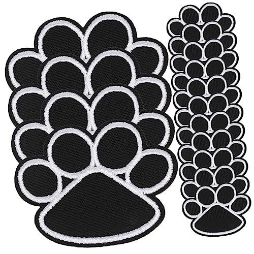 HEALSOPTHY 15 Stück Teiliges Bestickte Hunde Pfoten Patches Selbstklebende Applikationen zum Aufnähen Tiermotiv Aufbügler für Kleidung Schuhe und DIY zum Reparieren und Verzieren von HEALSOPTHY 15 Stück Teiliges Bestickte Hunde Pfoten Patches Selbstklebende Applikationen zum Aufnähen Tiermotiv Aufbügler für Kleidung Schuhe und DIY zum Reparieren und Verzieren von von HEALSOPTHY