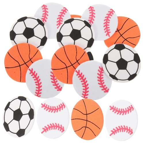 HEALSOPTHY 150 Blatt Muster Aufkleber Selbstklebende Sticker Fußball Basketball Baseball Bunte Dekorative Bastelsticker für Fenster Möbel Wand von HEALSOPTHY