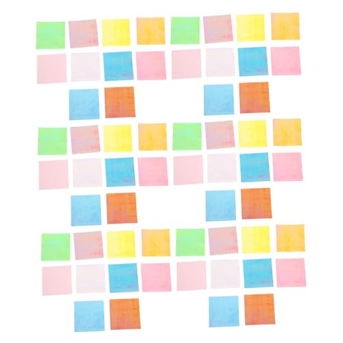 HEALSOPTHY 150 Stück Quadratisches Origami Papier Schillerndes Glänzendes Faltpapier Farben Dekoratives Bastelpapier für Erwachsene für Diy Kunstprojekte und Lernzwecke von HEALSOPTHY