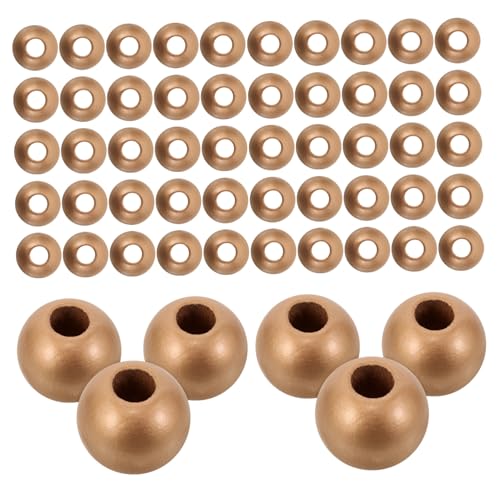 HEALSOPTHY 150 Stück Runde Holzperlen mit Großem Loch Gefärbte Holzperlen für DIY Schmuck Sichere Bastelperlen für Armbänder Halsketten Kreative Kinderprojekte Langlebige Farben HEALSOPTHY 150 Stück Runde Holzperlen mit Großem Loch Gefärbte Holzperlen für DIY Schmuck Sichere Bastelperlen für Armbänder Halsketten Kreative Kinderprojekte Langlebige Farben von HEALSOPTHY