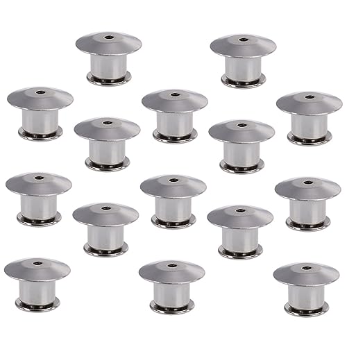 HEALSOPTHY 15Stücke Teiliges Pin Keeper für DIY Handwerk Hochwertige Pin Kompakte Brosche Vorräte für Anstecker Krawattenbindungen und Schmuckherstellung HEALSOPTHY 15Stücke Teiliges Pin Keeper für DIY Handwerk Hochwertige Pin Kompakte Brosche Vorräte für Anstecker Krawattenbindungen und Schmuckherstellung von HEALSOPTHY