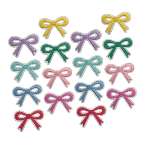 HEALSOPTHY 16 Stück Fliege-stoffaufnäher Hosen Patches Selber Machen Stoffflicken Mit Schleife Bügeln Auf Flecken Hüte Gebügelte Abzeichen Schleife Zum Aufbügeln Auf Applikationen Polyester von HEALSOPTHY