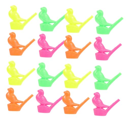 HEALSOPTHY 16 Stück Teiliges Kunststoffpfeifen in Bunten Vogelmotiven Leicht und Strapazierfähig mit Glatter Oberfläche Abgestimmtem als Party Deko und Geburtstagszubehör für Erwachsene HEALSOPTHY 16 Stück Teiliges Kunststoffpfeifen in Bunten Vogelmotiven Leicht und Strapazierfähig mit Glatter Oberfläche Abgestimmtem als Party Deko und Geburtstagszubehör für Erwachsene von HEALSOPTHY