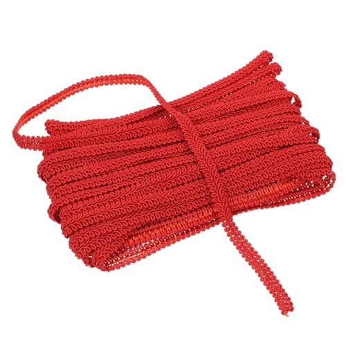 HEALSOPTHY 1Rolle DIY Dekorative Randverkleidung Wellenförmige Fransen für Vorhänge Kleidung und Wohnaccessoires Yards Großes Vielseitiges Zubehör für Handwerk und Stil von HEALSOPTHY