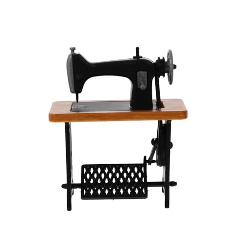 HEALSOPTHY 1Stück Mini Nähmaschine Modell für Puppenhaus Dekoration Zubehör für DIY Projekte Einfach zu Lagern Langlebig für Sammler und Kreative Bastler HEALSOPTHY 1Stück Mini Nähmaschine Modell für Puppenhaus Dekoration Zubehör für DIY Projekte Einfach zu Lagern Langlebig für Sammler und Kreative Bastler von HEALSOPTHY