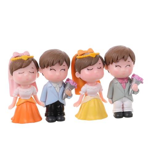 HEALSOPTHY 2 Paare Kleine Ornamente Für Paare Kuchendekor Hochzeitsaufsätze Für Kuchen Tortenaufsatz Hochzeit Hochzeitsdekor Tortenaufleger Hochzeit Multifunktionale Paarfigur Plastik HEALSOPTHY 2 Paare Kleine Ornamente Für Paare Kuchendekor Hochzeitsaufsätze Für Kuchen Tortenaufsatz Hochzeit Hochzeitsdekor Tortenaufleger Hochzeit Multifunktionale Paarfigur Plastik von HEALSOPTHY