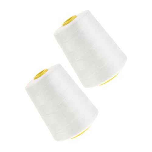 HEALSOPTHY 2 Rollen Nähgarn für Nähmaschine Yards Hochwertigem für Quilting Handnähen und Diy Projekte Stark und Langlebig von HEALSOPTHY