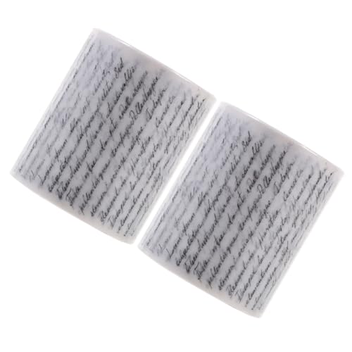 HEALSOPTHY 2 Rollen Retro Gothic Style Washi Tape DIY Dekoratives Klebeband für Scrapbooking Tagebücher Geschenkverpackungen und Bastelarbeiten HEALSOPTHY 2 Rollen Retro Gothic Style Washi Tape DIY Dekoratives Klebeband für Scrapbooking Tagebücher Geschenkverpackungen und Bastelarbeiten von HEALSOPTHY