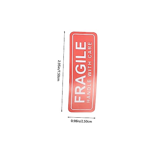 HEALSOPTHY 2 Rollen Selbstklebende Fragile Aufkleber Warnetiketten für Verpackung Stark Haftend Kompakt Verschleißfest Leicht Anzubringen für Versand und Umzug HEALSOPTHY 2 Rollen Selbstklebende Fragile Aufkleber Warnetiketten für Verpackung Stark Haftend Kompakt Verschleißfest Leicht Anzubringen für Versand und Umzug von HEALSOPTHY