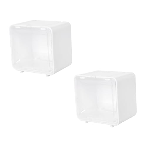 HEALSOPTHY 2 STÜCK Japanischer Mini Aufbewahrungsbehälter Kompakte Desktop Organizer mit Starker Versiegelung Vielseitig für Klebebänder Kleine Sticker Schreibtisch und Büro Weiße HEALSOPTHY 2 STÜCK Japanischer Mini Aufbewahrungsbehälter Kompakte Desktop Organizer mit Starker Versiegelung Vielseitig für Klebebänder Kleine Sticker Schreibtisch und Büro Weiße von HEALSOPTHY