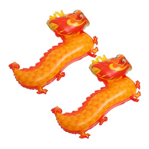 HEALSOPTHY 2 Stück Chinesisches Neujahr Drachen Luftballons Orange Dragon Ballon Frühlingsfest Party Dekoration Langlebig Farbenfroh Familien Feier Laden Mall Deko HEALSOPTHY 2 Stück Chinesisches Neujahr Drachen Luftballons Orange Dragon Ballon Frühlingsfest Party Dekoration Langlebig Farbenfroh Familien Feier Laden Mall Deko von HEALSOPTHY