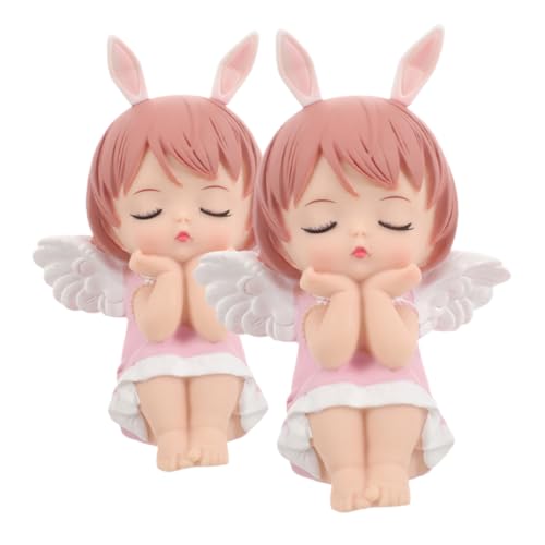 HEALSOPTHY 2 Stück Engel-kuchenaufsätze, Hochzeit, Vinyl, Kind, Niedliche Kuchendekorationen, Mädchen-statue, Prinz-puppenfiguren Für Kinder, Geburtstagskuchen, Babyparty, Party-ornamente HEALSOPTHY 2 Stück Engel-kuchenaufsätze, Hochzeit, Vinyl, Kind, Niedliche Kuchendekorationen, Mädchen-statue, Prinz-puppenfiguren Für Kinder, Geburtstagskuchen, Babyparty, Party-ornamente von HEALSOPTHY