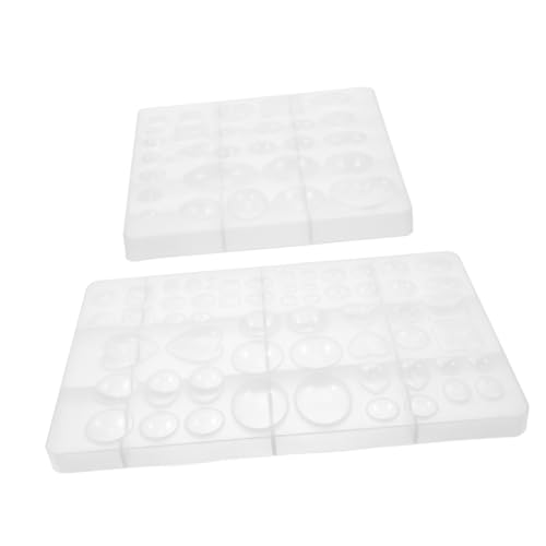 HEALSOPTHY 2 Stück Flexible Silikon Cabochon Formen für DIY Schmuckherstellung Anhänger Gießform Sicher Leicht zu Reinigen für Kreative Epoxidharz Ohrringe und Individuelle Bastelprojekte HEALSOPTHY 2 Stück Flexible Silikon Cabochon Formen für DIY Schmuckherstellung Anhänger Gießform Sicher Leicht zu Reinigen für Kreative Epoxidharz Ohrringe und Individuelle Bastelprojekte von HEALSOPTHY