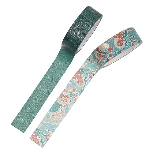 HEALSOPTHY 2 Stück Heißprägeband Tagebuchband Gummiert Heißpräge-handkontoband Klebstoff Dekoratives Klebeband Dekorative Aufkleber Selber Machen Heißpräge-kreppband Diy-handkontoband Papier HEALSOPTHY 2 Stück Heißprägeband Tagebuchband Gummiert Heißpräge-handkontoband Klebstoff Dekoratives Klebeband Dekorative Aufkleber Selber Machen Heißpräge-kreppband Diy-handkontoband Papier von HEALSOPTHY