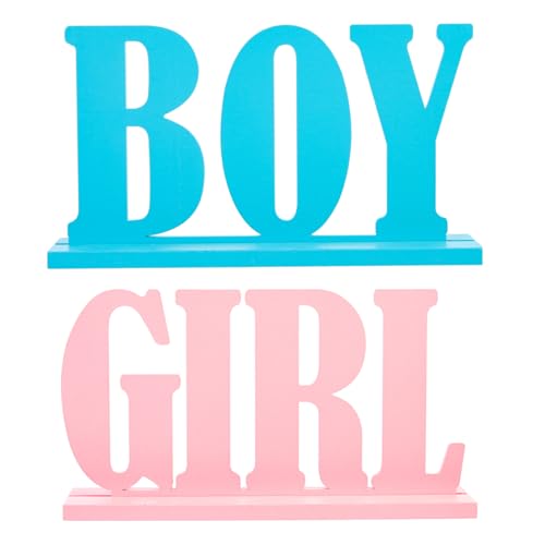 HEALSOPTHY 2 Stück Holzdekoration für Gender Reveal Party Tischschild aus Holz zur des Besonderen Moments Vielseitig Einsetzbar Deko für Kindergeburtstage Babypartys und Mehr HEALSOPTHY 2 Stück Holzdekoration für Gender Reveal Party Tischschild aus Holz zur des Besonderen Moments Vielseitig Einsetzbar Deko für Kindergeburtstage Babypartys und Mehr von HEALSOPTHY