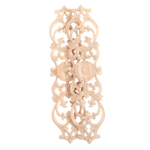 HEALSOPTHY 2 Stück Holzornamente Möbel Dekor Klassisch Geschnitzte Holzapplikationen Vintage Stil Möbelaufkleber Für Schrank Türen Betten Fenster Stilvolle Möbelverzierung Robust Natürlich HEALSOPTHY 2 Stück Holzornamente Möbel Dekor Klassisch Geschnitzte Holzapplikationen Vintage Stil Möbelaufkleber Für Schrank Türen Betten Fenster Stilvolle Möbelverzierung Robust Natürlich von HEALSOPTHY