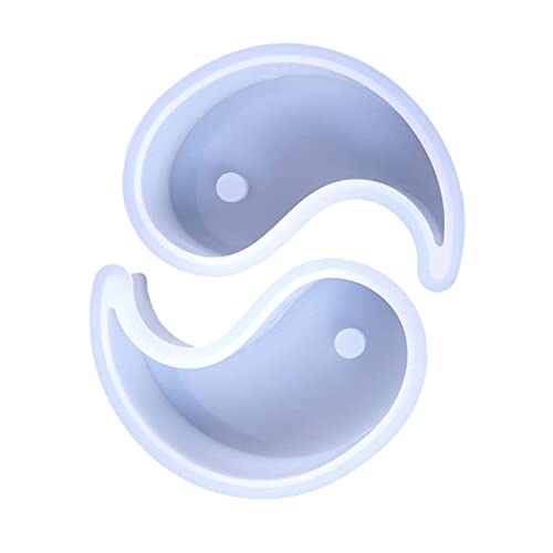 HEALSOPTHY 2 Stück Kerzenform zur Kerzenherstellung Yin Zubehör für die Kerzenherstellung Gießform für Kerzen Kerze DIY Form Silikonformen für Epoxidharz Kieselgel HEALSOPTHY 2 Stück Kerzenform zur Kerzenherstellung Yin Zubehör für die Kerzenherstellung Gießform für Kerzen Kerze DIY Form Silikonformen für Epoxidharz Kieselgel von HEALSOPTHY