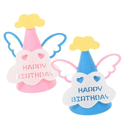 HEALSOPTHY 2 Stück Kindergeburtstag Partyhüte Lustige Hüte für Dekorative Geburtstagsaccessoires und Geburtstagsfeiern und Babypartys HEALSOPTHY 2 Stück Kindergeburtstag Partyhüte Lustige Hüte für Dekorative Geburtstagsaccessoires und Geburtstagsfeiern und Babypartys von HEALSOPTHY